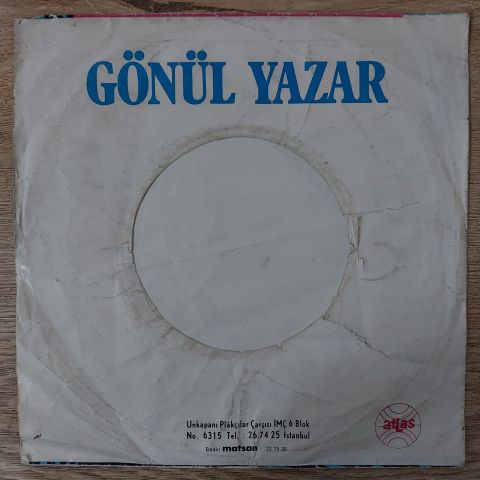 GÖNÜL YAZAR - UYKUSUZ GECELER 6 ŞARKILIK 45LİK PLAK