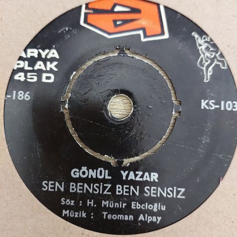 GÖNÜL YAZAR - BURUK ACI 45LİK PLAK