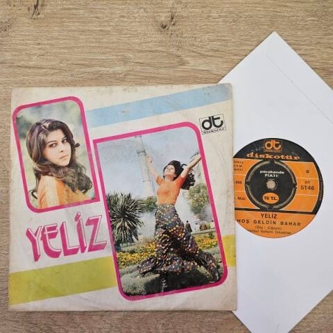 Yeliz – Sen Olsan Yeter / Hoşgeldin Bahar 45LİK PLAK