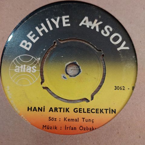 BEHİYE AKSOY - ÖMRÜMCE ADIM ADIM 45LİK PLAK