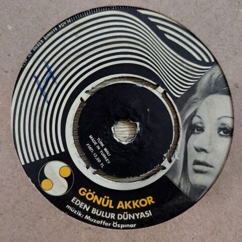 Gönül Akkor – Eden Bulur Dünyası / Bir Sokak Çeşmesi 45LİK PLAK