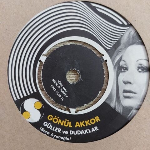 Gönül Akkor – Güller Ve Dudaklar / Bilemedim 45LİK PLAK