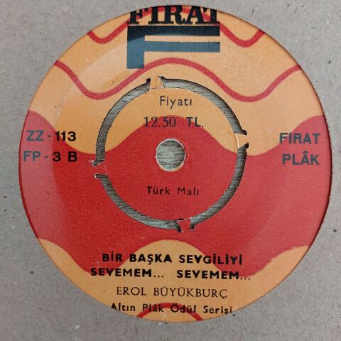 Erol Büyükburç – Berduş / Bir Başka Sevgiliyi Sevemem... Sevemem 45LİK PLAK