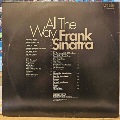 Frank Sinatra – All The Way LP PLAK