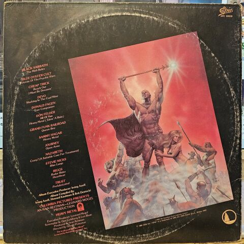 Various – Heavy Metal - Music From The Motion Picture LP PLAK