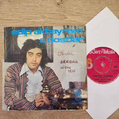 Edip Akbayram & Dostlar – Garip / Kaşların Karasına 45LİK PLAK