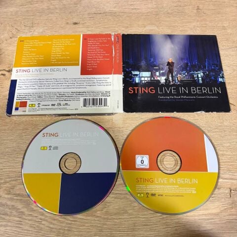 STING FEATURING THE ROYAL PHILHARMONIC CONCERTORCHESTRA - LIVE IN BERLIN CD