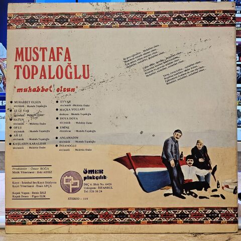 Mustafa Topaloğlu – Muhabbet Olsun LP PLAK
