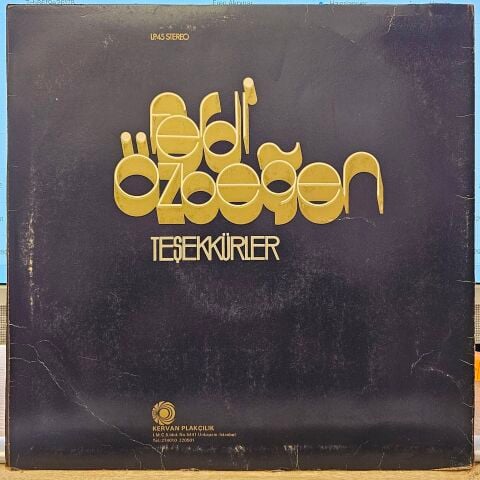 Ferdi Özbeğen – Teşekkürler LP PLAK