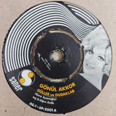 Gönül Akkor – Güller Ve Dudaklar / Bilemedim 45LİK PLAK