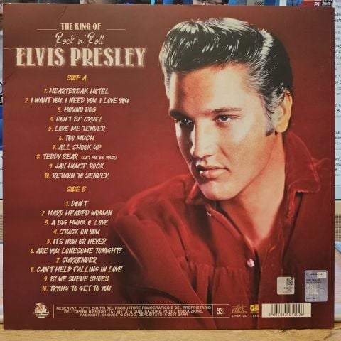 Elvis Presley – The King Of Rock 'n' Roll Elvis Presley LP PLAK