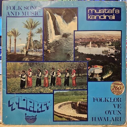 Mustafa Kandıralı – Folklor Ve Oyun Havaları (Folk Songs And Music) LP PLAK