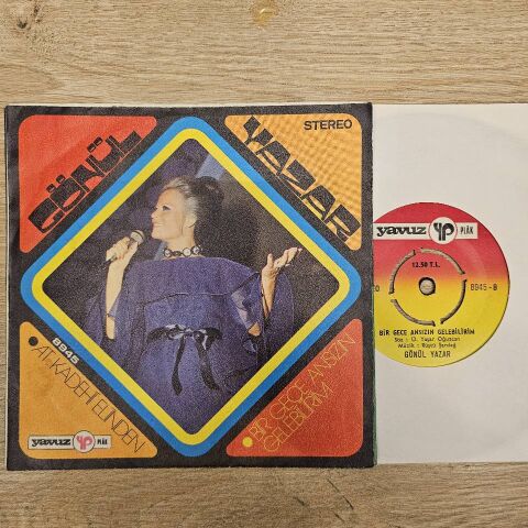 GÖNÜL YAZAR - BİR GECE ANSIZIN GELEBİLİRİM 45LİK PLAK