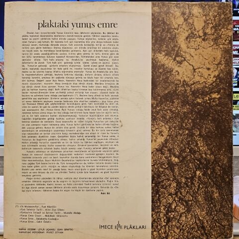 RUHİ SU - YUNUS EMRE LP PLAK
