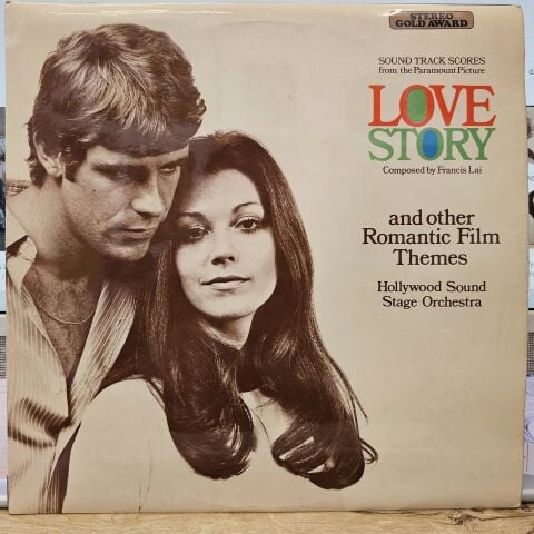 Hollywood Sound Stage Orchestra* – Sound Track Scores From The Paramount Picture Love Story And Other Romantic Film Themes LP PLAK