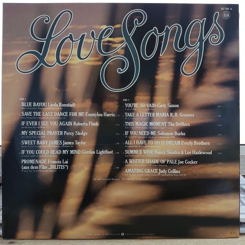Various – Love Songs  LP PLAK