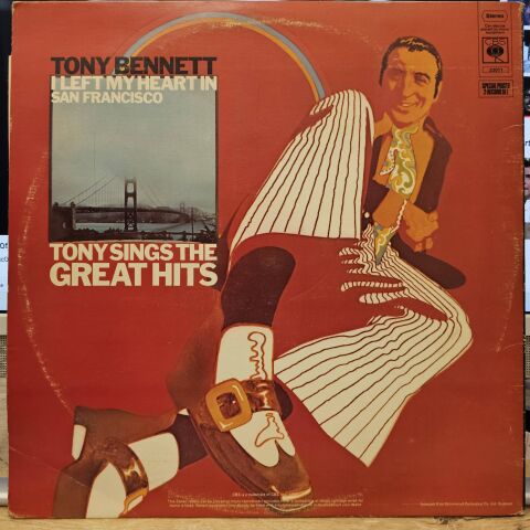 Tony Bennett – I Left My Heart In San Francisco / Tony Sings The Great Hits LP PLAK