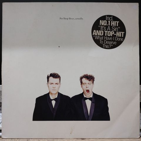 Pet Shop Boys – Actually LP PLAK