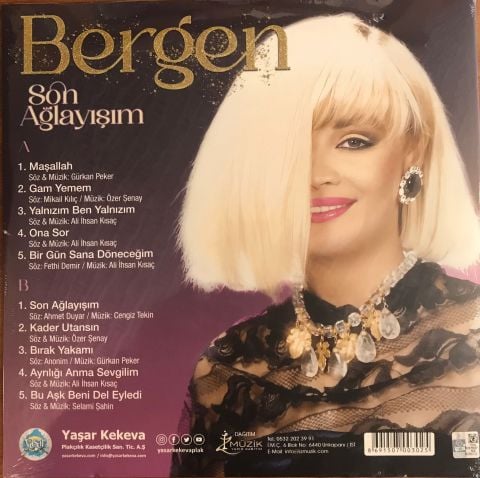 BERGEN - SON AĞLAYIŞIM LP PLAK