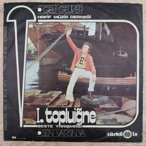 Erol Evgin – Geli Geliver / Sen Varsın Ya 45LİK PLAK