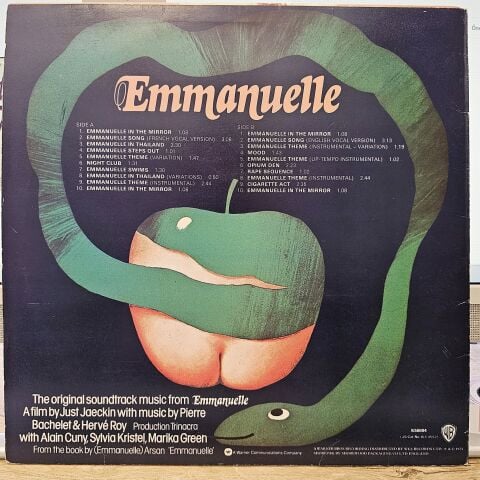 Pierre Bachelet & Hervé Roy – Emmanuelle - The Original Sound Track LP PLAK