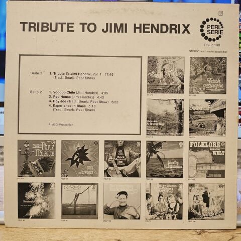 The Live Experience Band – Tribute To Jimi Hendrix LP PLAK