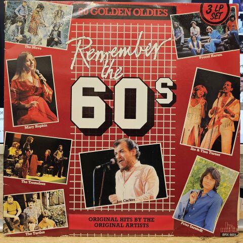 Various – 60 Golden Oldies - Remember The 60s LP PLAK