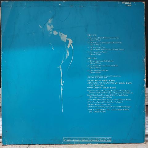 Barry White – Just Another Way To Say I Love You LP PLAK