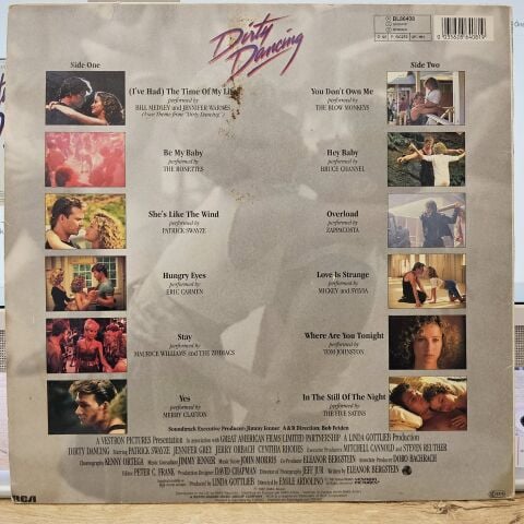 Various – Dirty Dancing (Original Soundtrack From The Vestron Motion Picture) LP PLAK...