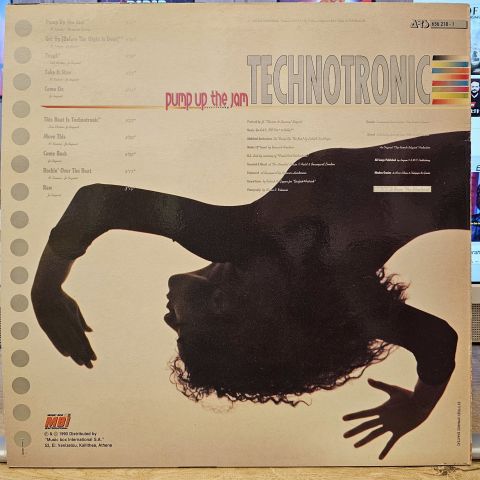 Technotronic – Pump Up The Jam LP PLAK