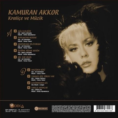KAMURAN AKKOR - KRALİÇE VE MÜZİK LP PLAK