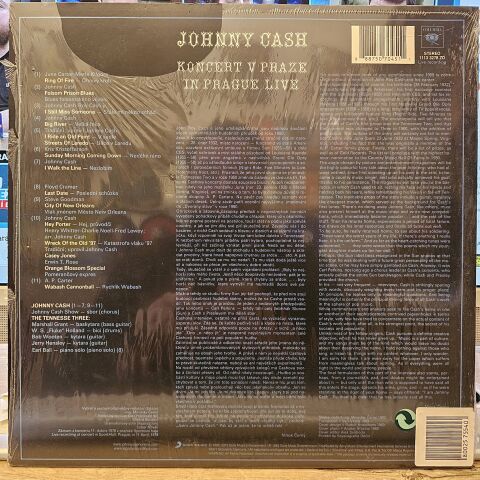 Johnny Cash – Koncert V Praze = In Prague Live LP PLAK