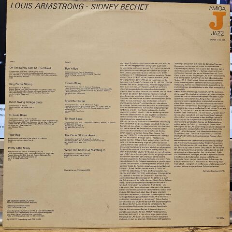 Louis Armstrong / Sidney Bechet – Louis Armstrong / Sidney Bechet LP PLAK