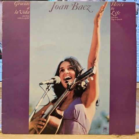 Joan Baez – Gracias A La Vida = Here's To Life LP PLAK