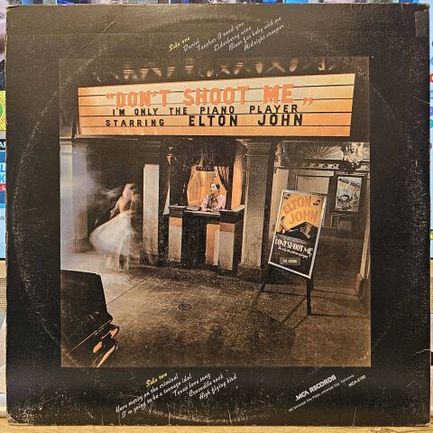 Elton John – Don't Shoot Me I'm Only The Piano Player LP PLAK