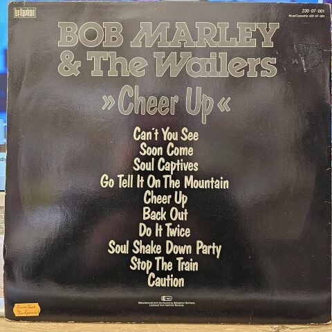 Bob Marley & The Wailers – Cheer Up LP PLAK