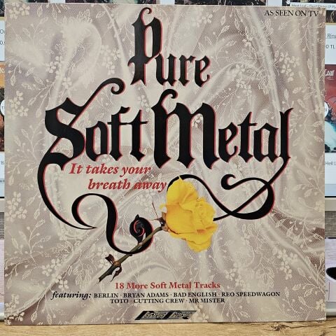 Various – Pure Soft Metal: It Takes Your Breath Away LP PLAK