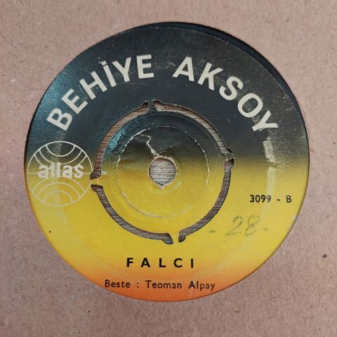 BEHİYE AKSOY - FALCI 45LİK PLAK