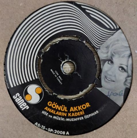 Gönül Akkor – Anaların Kaderi 45LİK PLAK