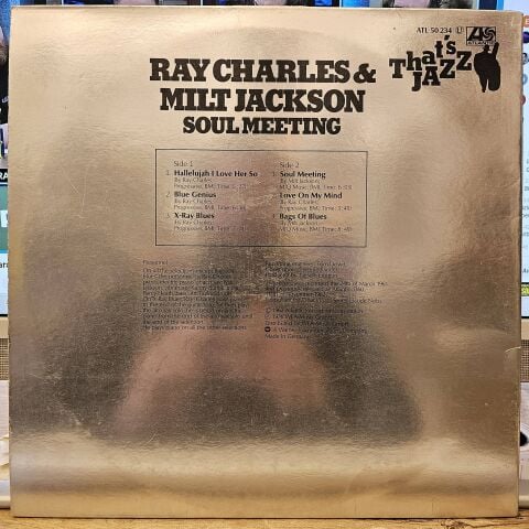 Ray Charles & Milt Jackson – Soul Meeting LP PLAK