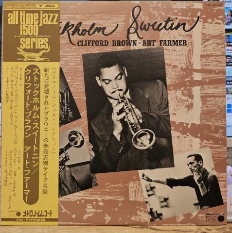 Clifford Brown - Art Farmer – Stockholm Sweetnin' LP PLAK