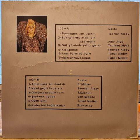 Behiye Aksoy – Kıskanırım (Seni Ben) LP PLAK