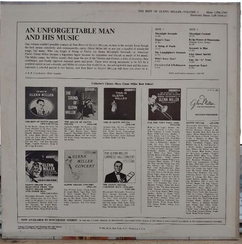 Glenn Miller – The Best Of Glenn Miller Volume 2 LP PLAK