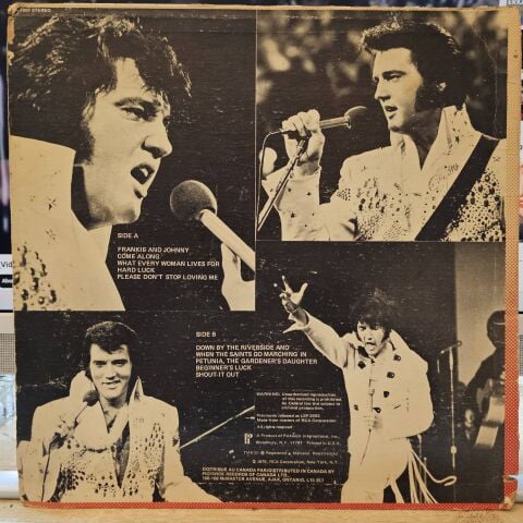 Elvis Presley – Frankie & Johnny LP PLAK