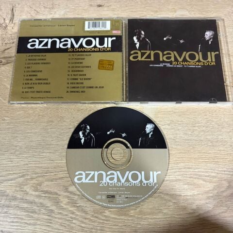 AZNAVOUR - 20 CHANSONS D'OR CD