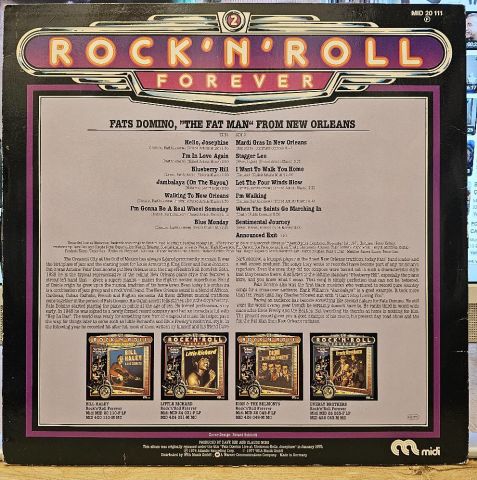 Fats Domino – Rock 'n' Roll Forever LP PLAK