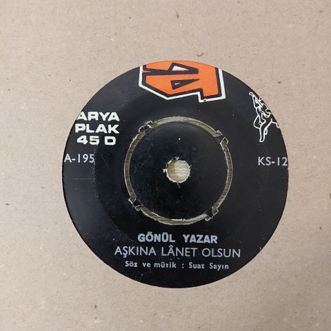 GÖNÜL YAZAR - AŞKINA LANET OLSUN 45LİK PLAK