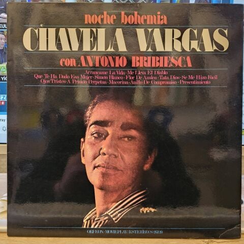 Chavela Vargas Con Antonio Bribiesca – Noche Bohemia LP PLAK