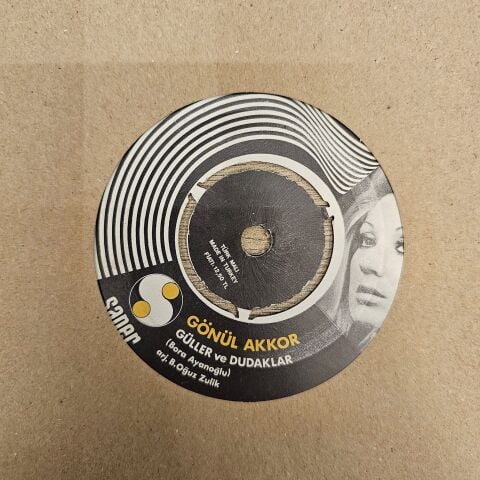 Gönül Akkor – Güller Ve Dudaklar / Bilemedim 45LİK PLAK