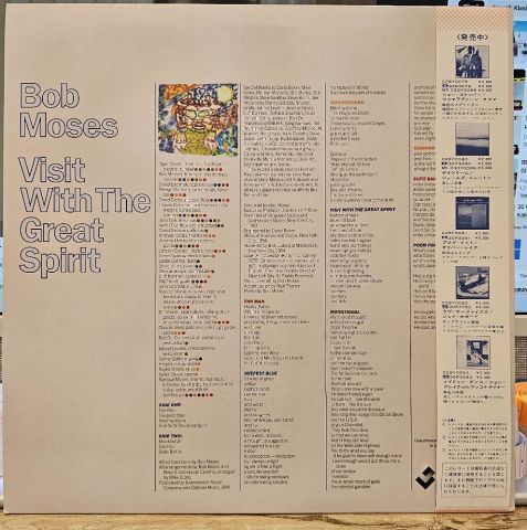 Bob Moses – Visit With The Great Spirit LP PLAK